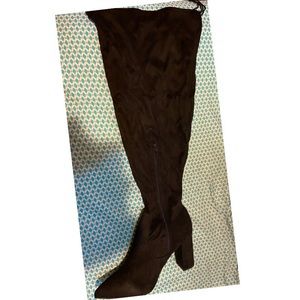 JustFab Aubriana Over-the-Knee Heeled Boot